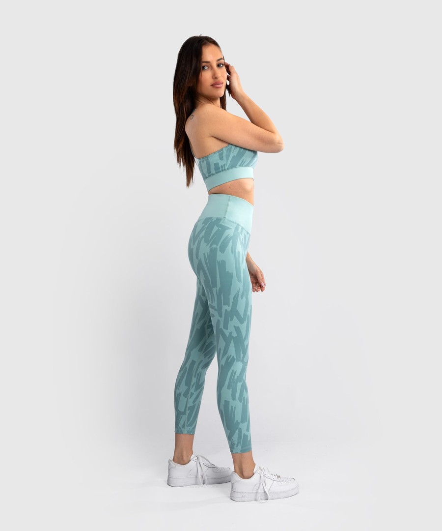 leginsy damskie venum graffiti 78 – aqua
