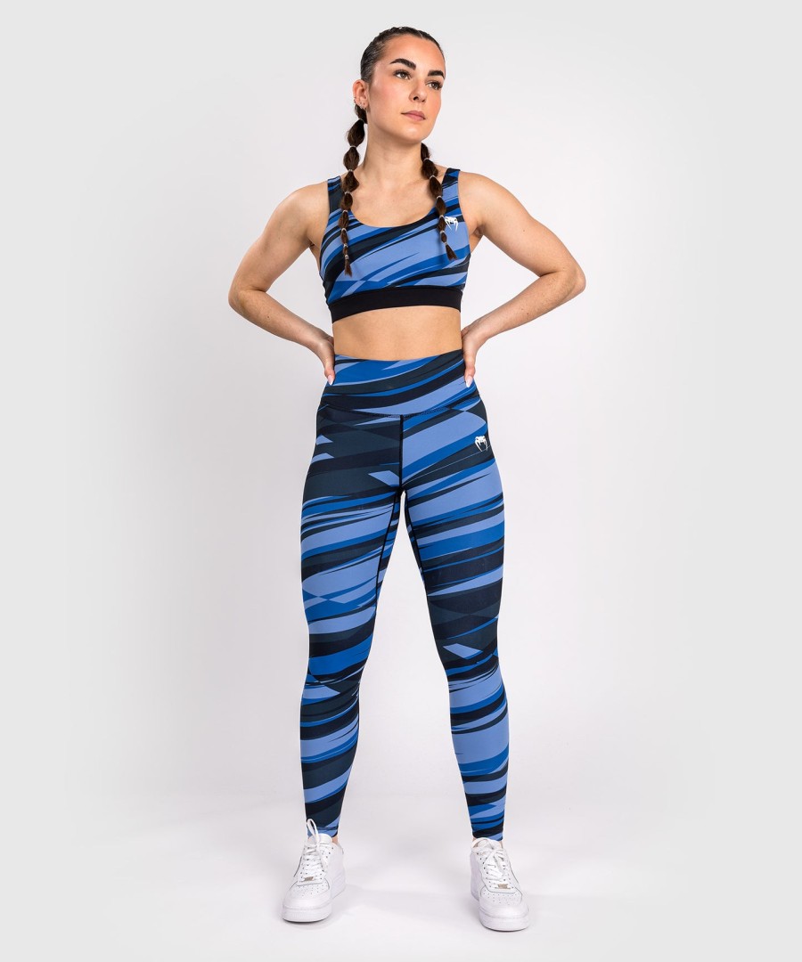 leginsy damskie venum abyss – shadow blue