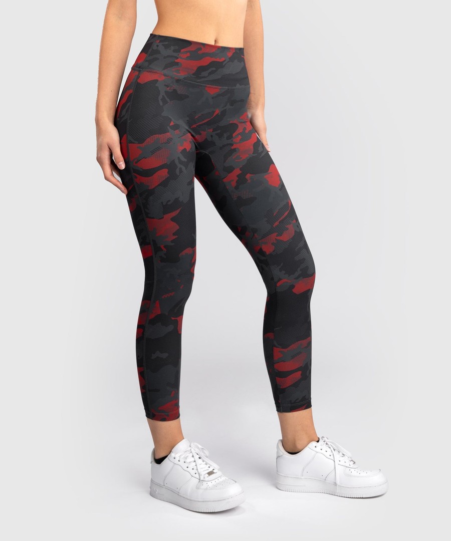leginsy damskie venum x sophia rose 78 – urban red camo