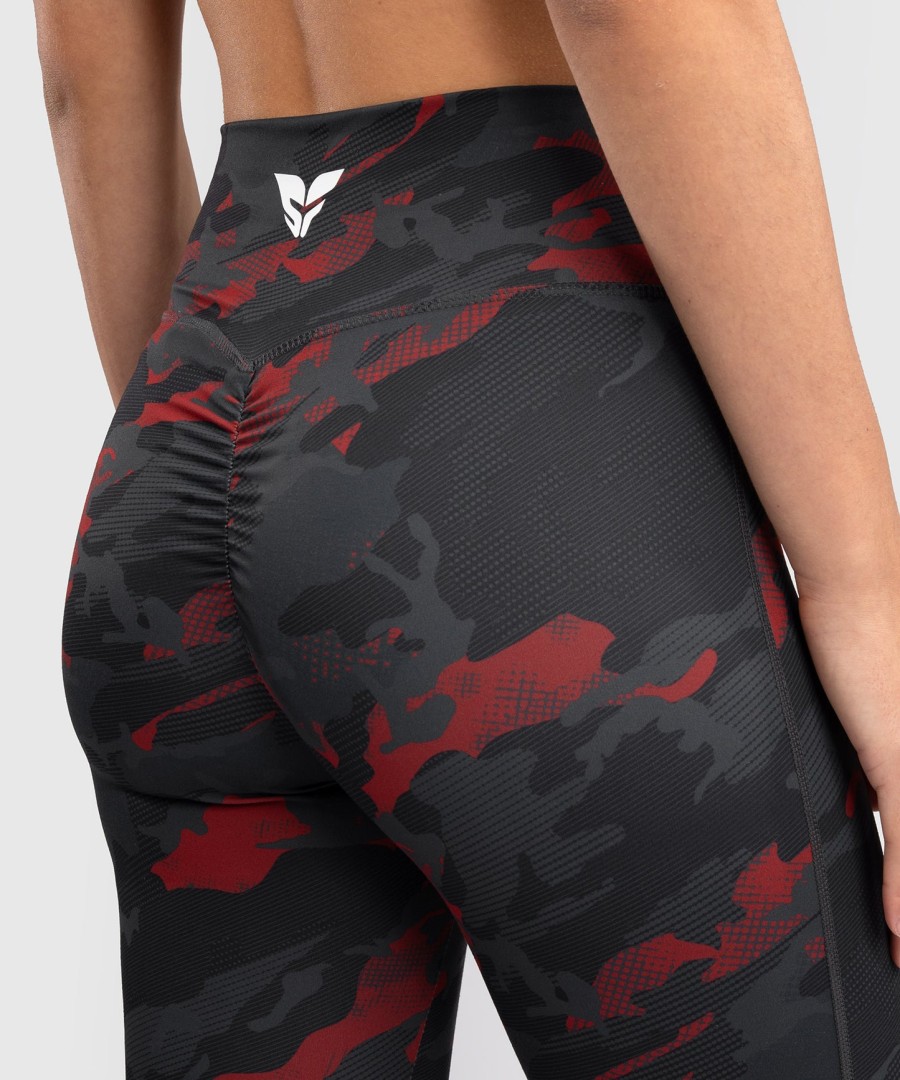 leginsy damskie venum x sophia rose 78 – urban red camo