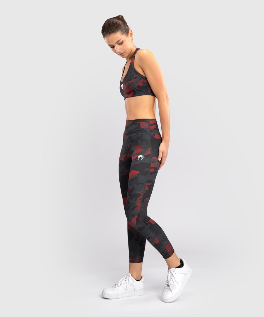leginsy damskie venum x sophia rose 78 – urban red camo