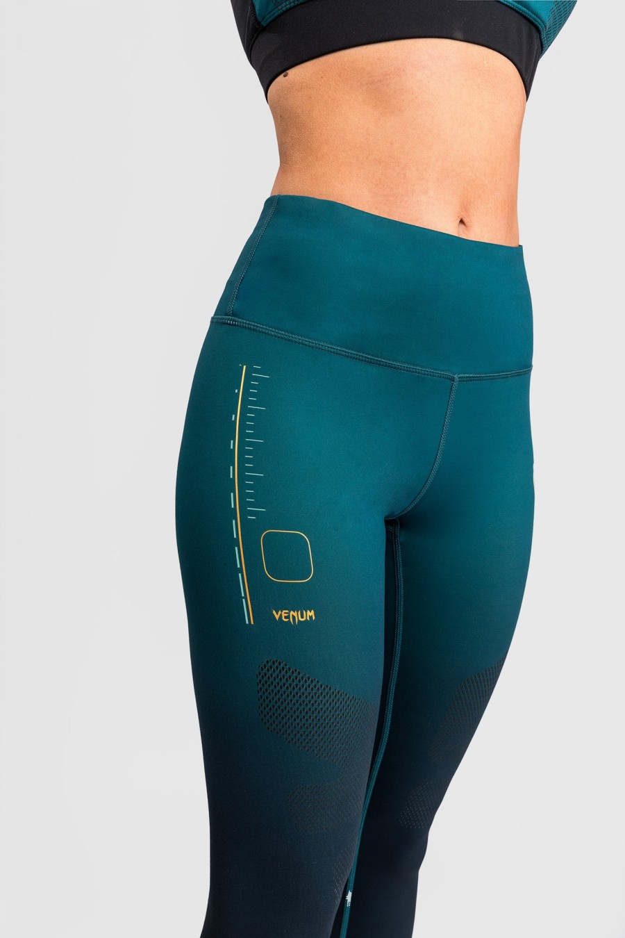 leginsy venum tactical xt – czarneleśnozielone