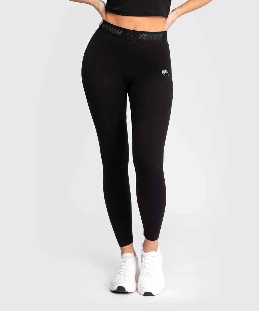 legginsy damskie venum elevate – czarne