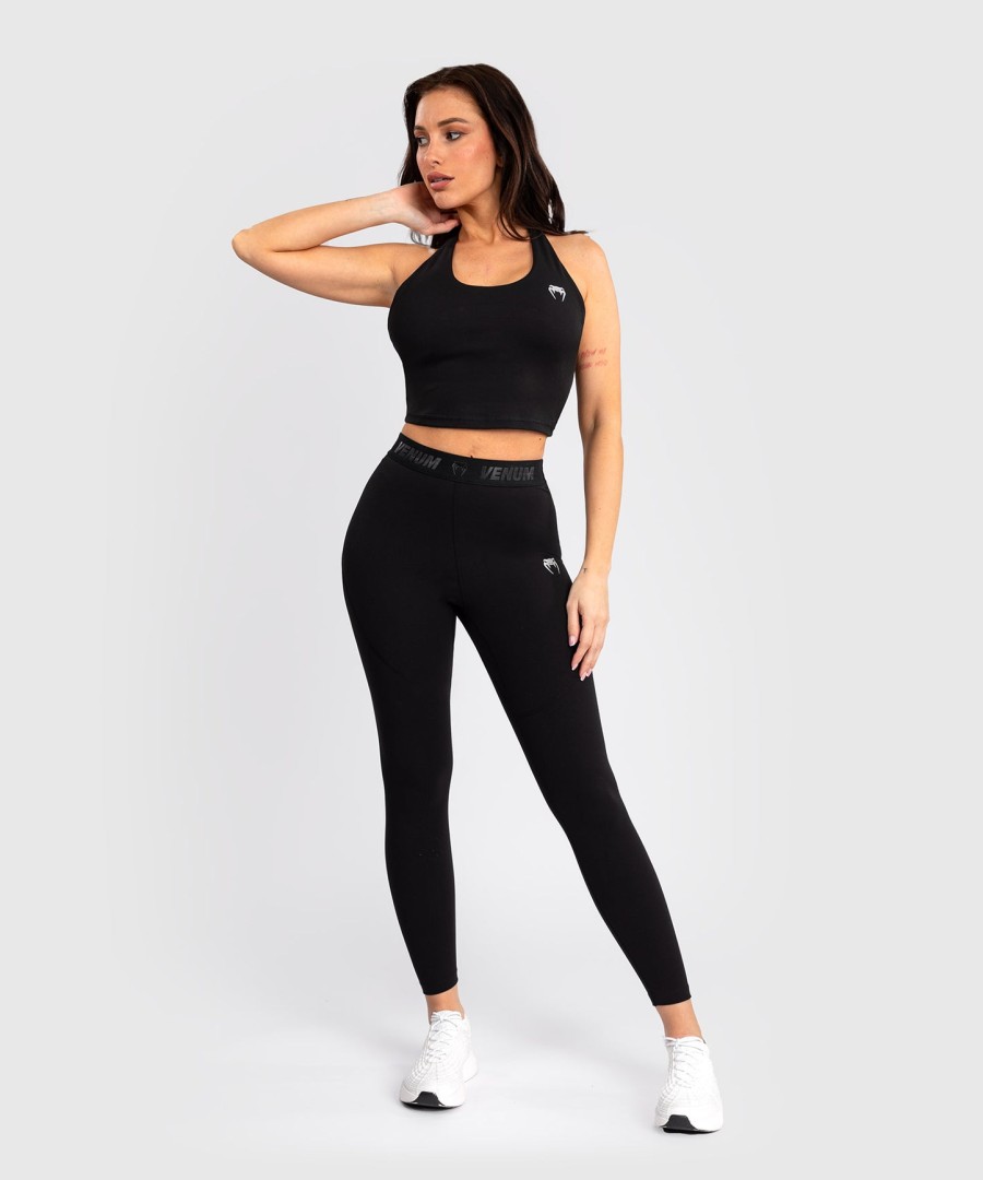 legginsy damskie venum elevate – czarne