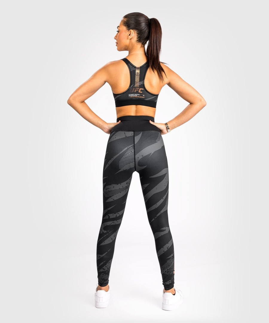 ufc adrenaline by venum fight week damskie legginsy sportowe - urban camo