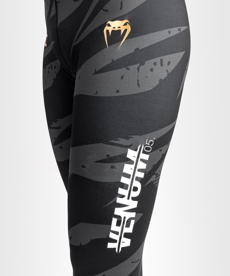 ufc adrenaline by venum fight week damskie legginsy sportowe - urban camo