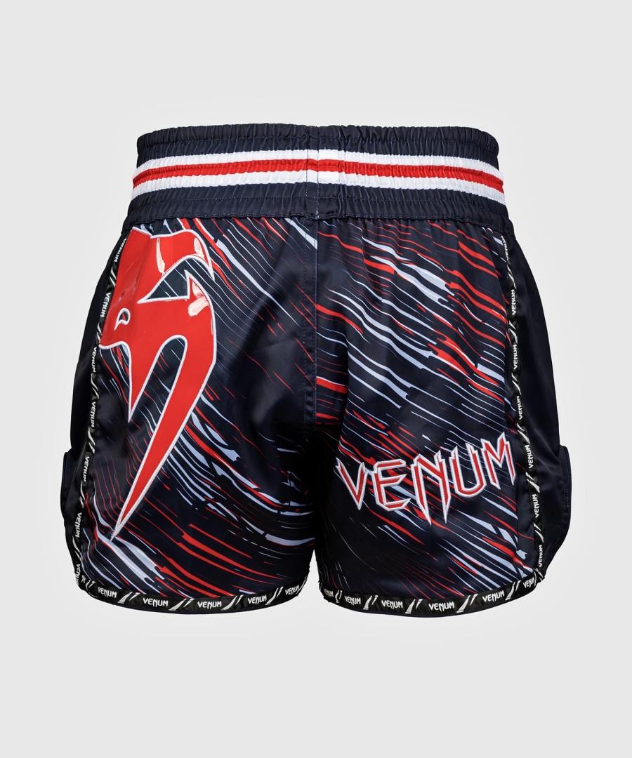 spodenki venum giant muay thai – czerwone
