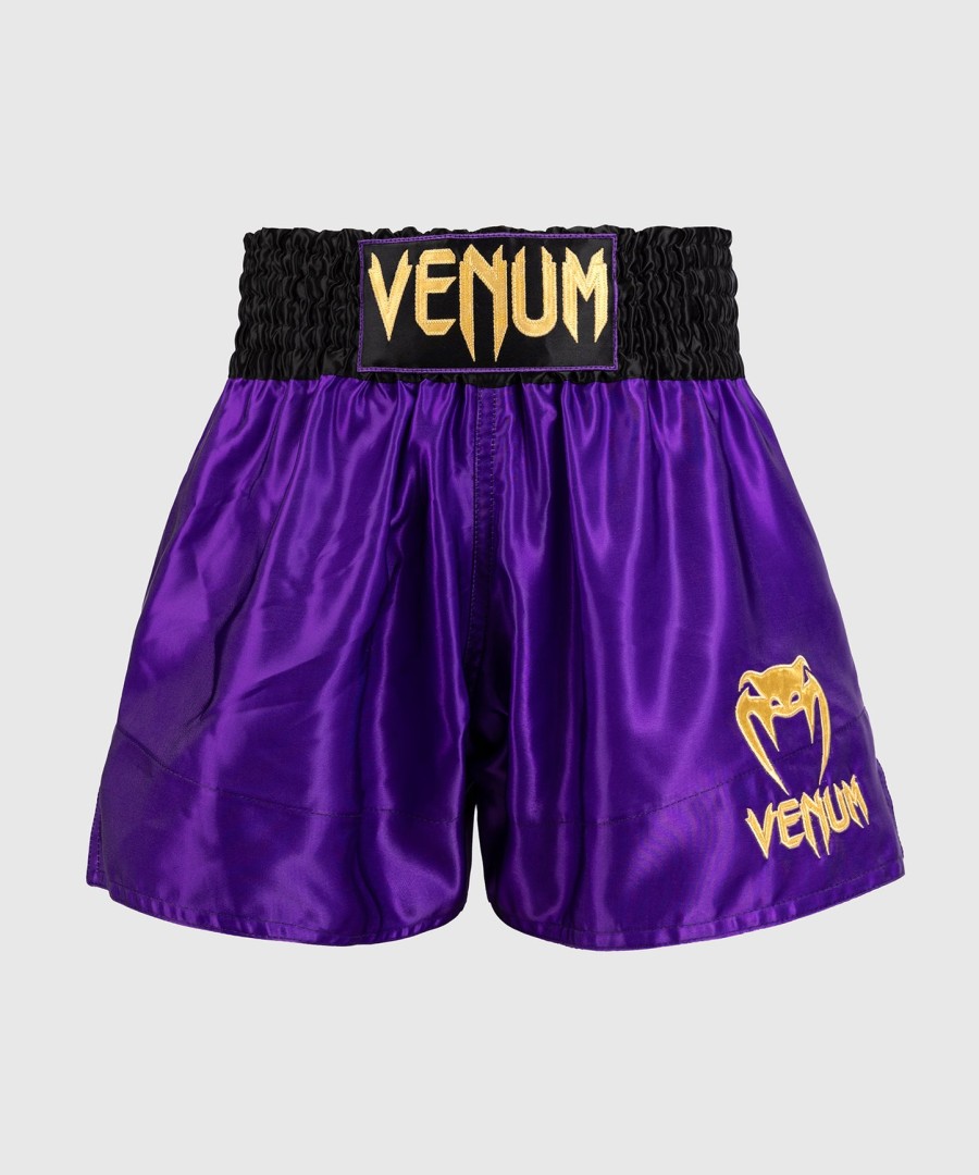 spodenki venum classic muay thai – ciemnofioletowe