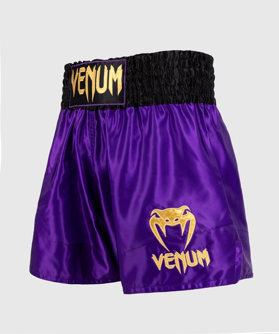 spodenki venum classic muay thai – ciemnofioletowe