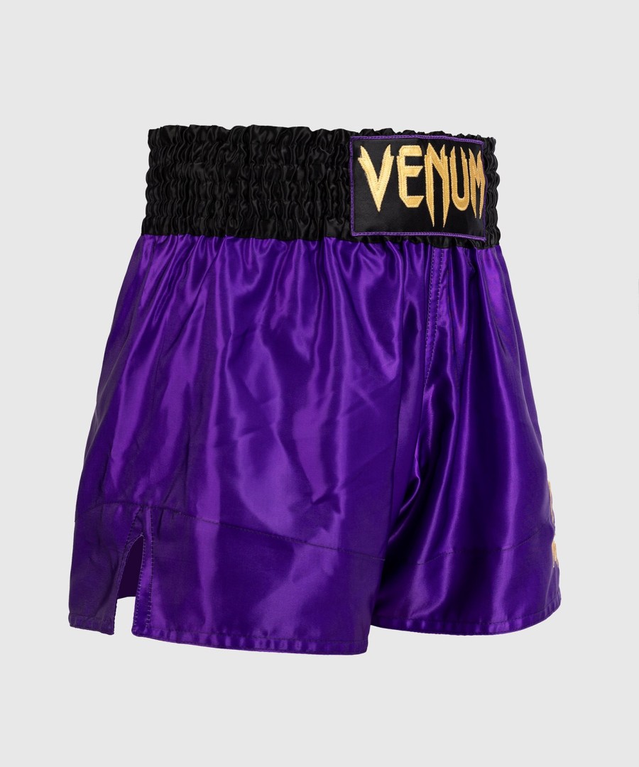 spodenki venum classic muay thai – ciemnofioletowe