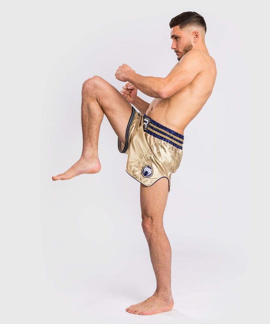 spodenki do muay thai rajadamnern x venum - piaskowe