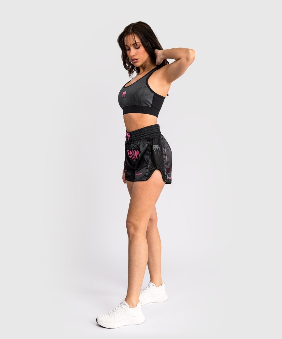 spodenki do muay thai venum tactical xt – czarneszary sztormowy