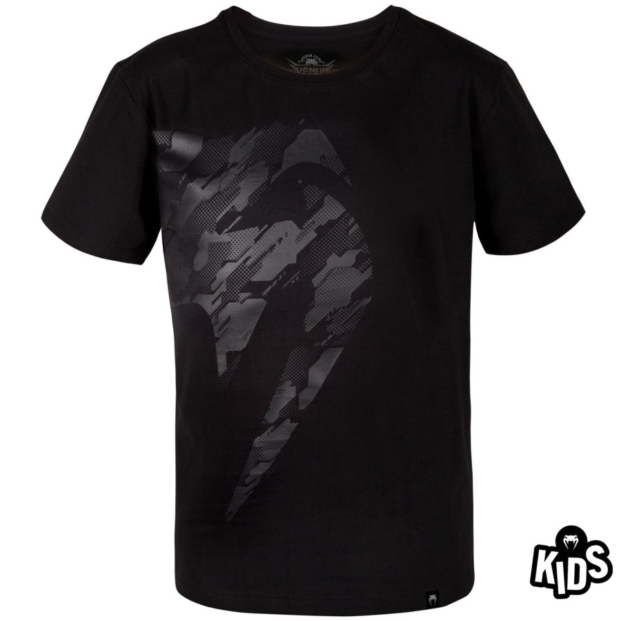 koszulka venum tecmo giant – dziecięca – czarnakhaki