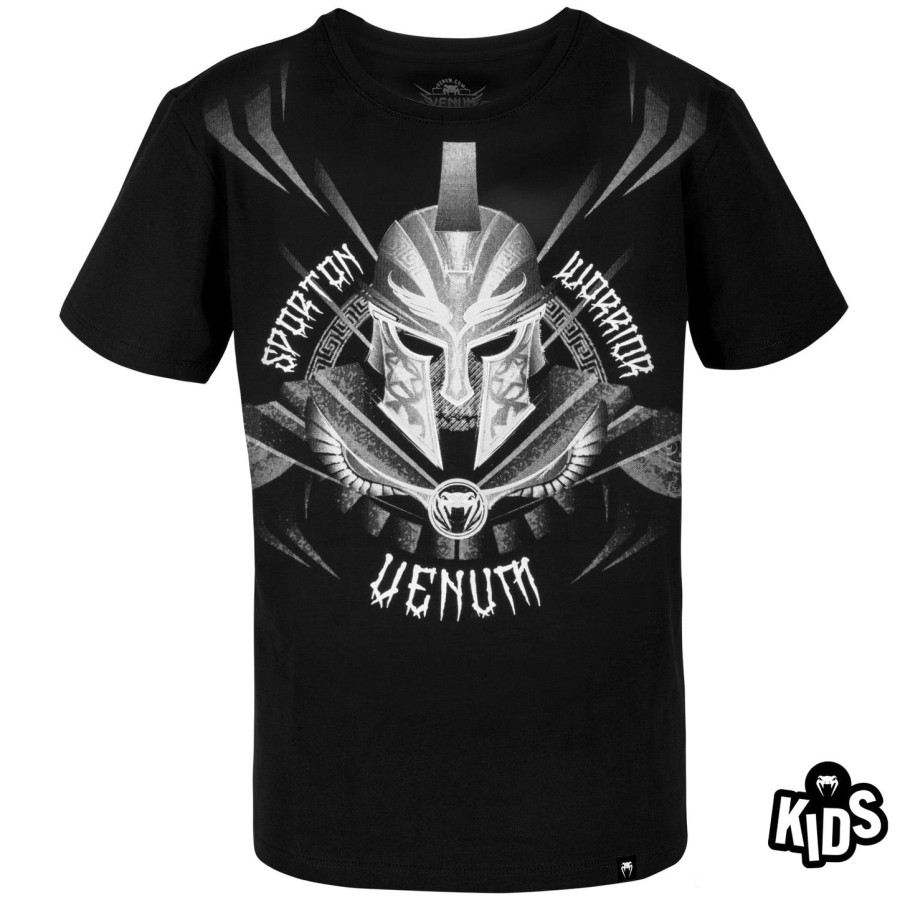 koszulka dziecięca venum gladiator – czarno-biała