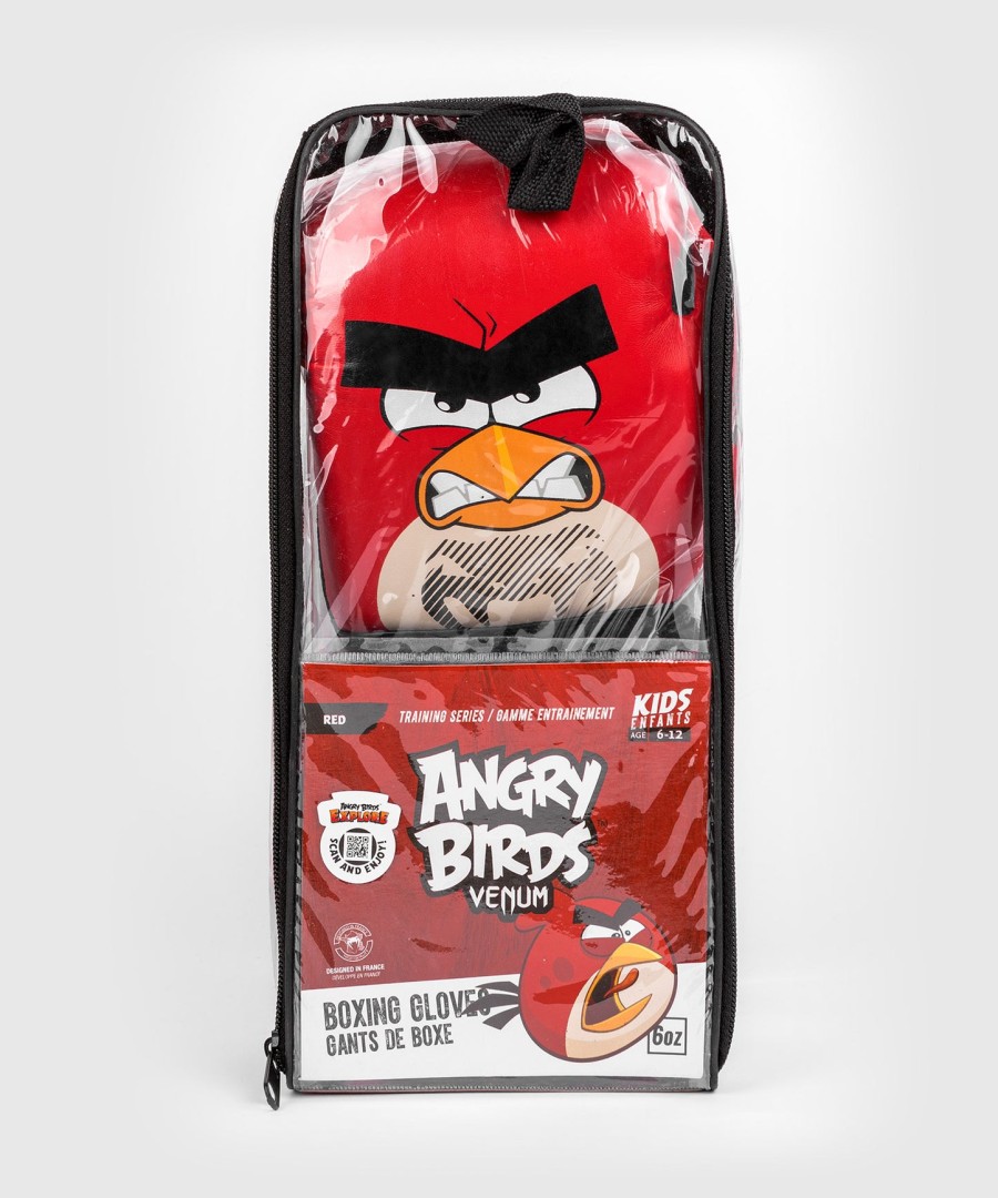 rękawice bokserskie venum angry birds – dla dzieci – czerwone