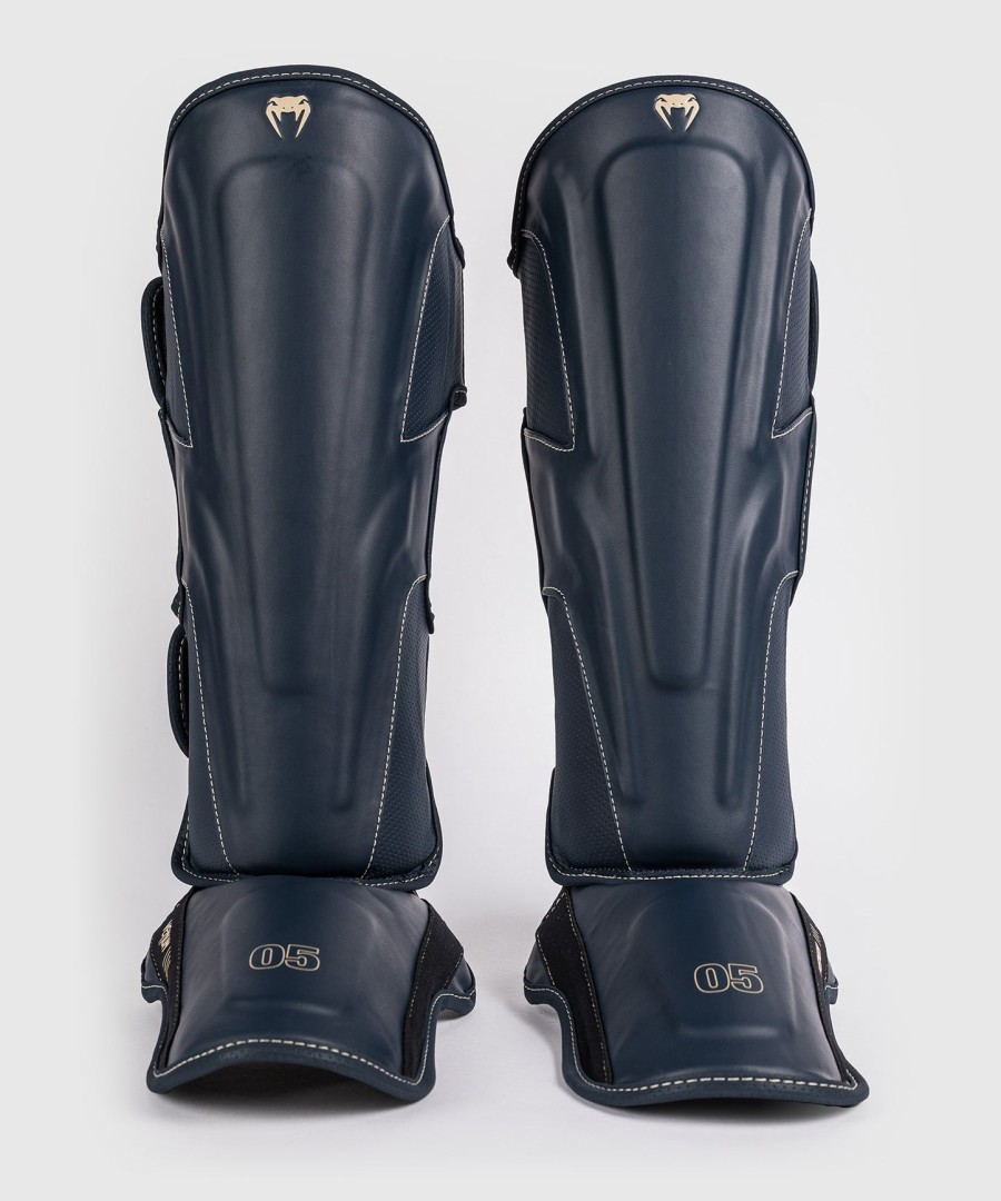 ochraniacze na golenie venum impact evo - icy blue
