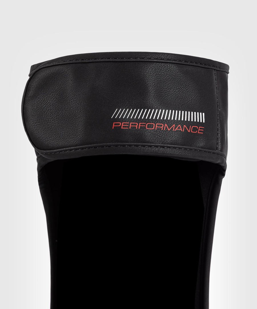 ochraniacze piszczeli venum tactical xt – czarneognistoczerwone