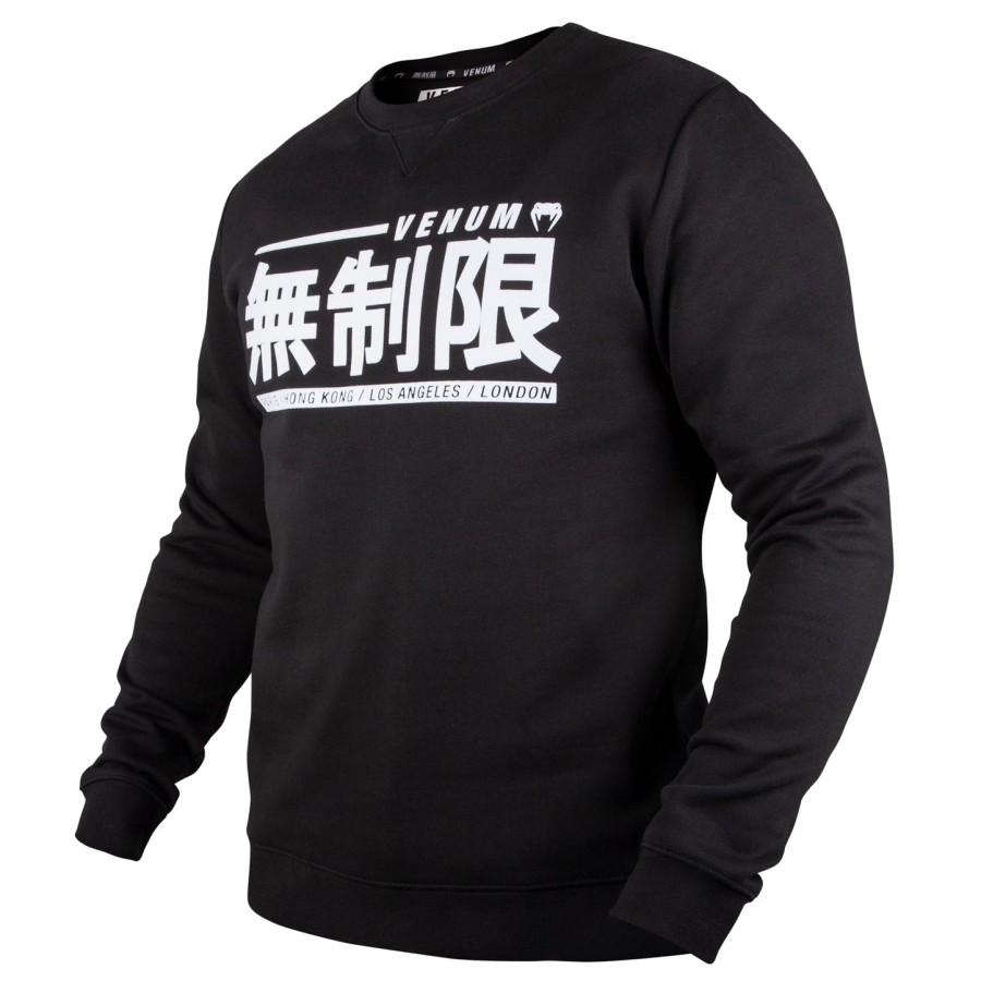 bluza z kapturem venum limitless – czarno-biała – ekskluzywna