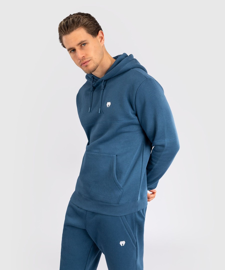 bluza z kapturem venum silent power w kolorze pawiego błękitu
