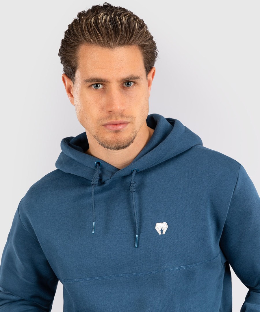 bluza z kapturem venum silent power w kolorze pawiego błękitu