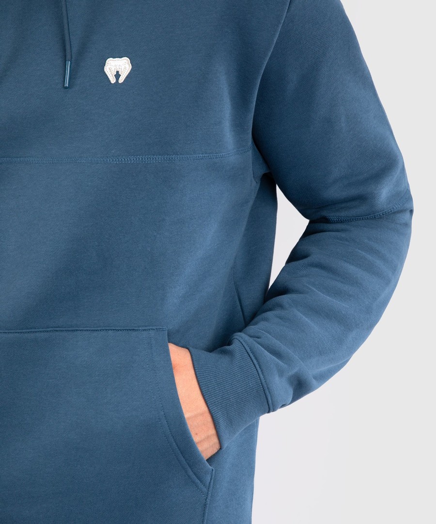 bluza z kapturem venum silent power w kolorze pawiego błękitu