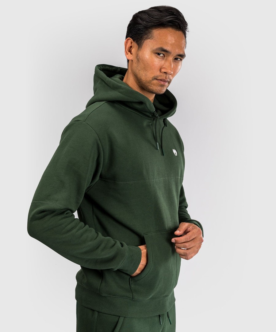 bluza z kapturem venum silent power w kolorze leśnej zieleni