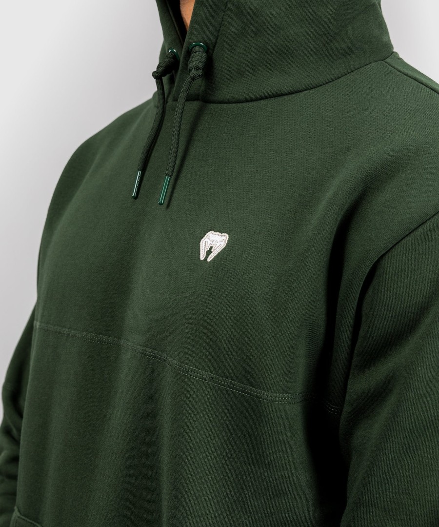 bluza z kapturem venum silent power w kolorze leśnej zieleni