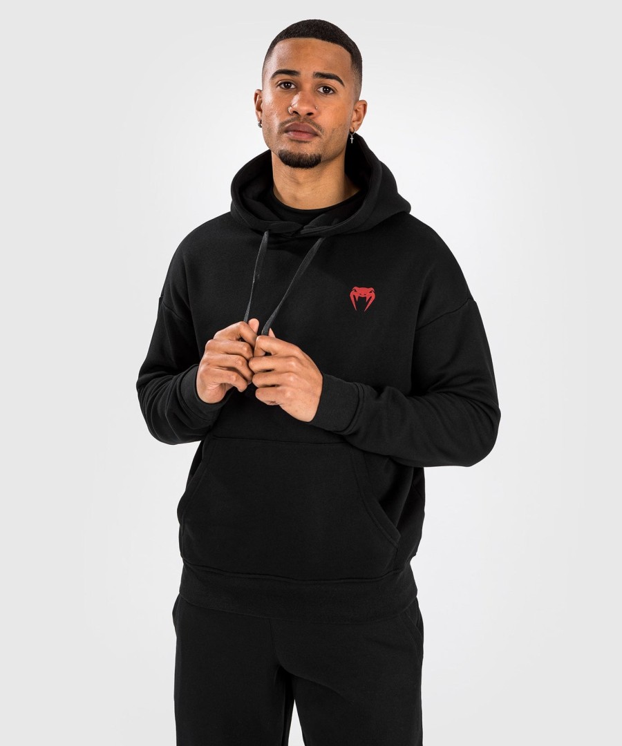 bluza z kapturem venum x dodge banshee unisex z nadrukiem – czarna