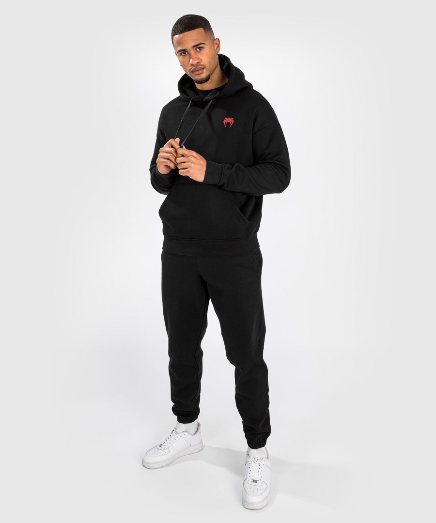 bluza z kapturem venum x dodge banshee unisex z nadrukiem – czarna