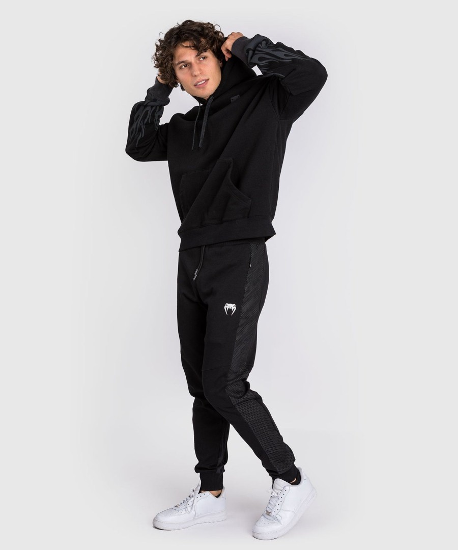 bluza z kapturem venum x dodge demon 170 pull over – czarna