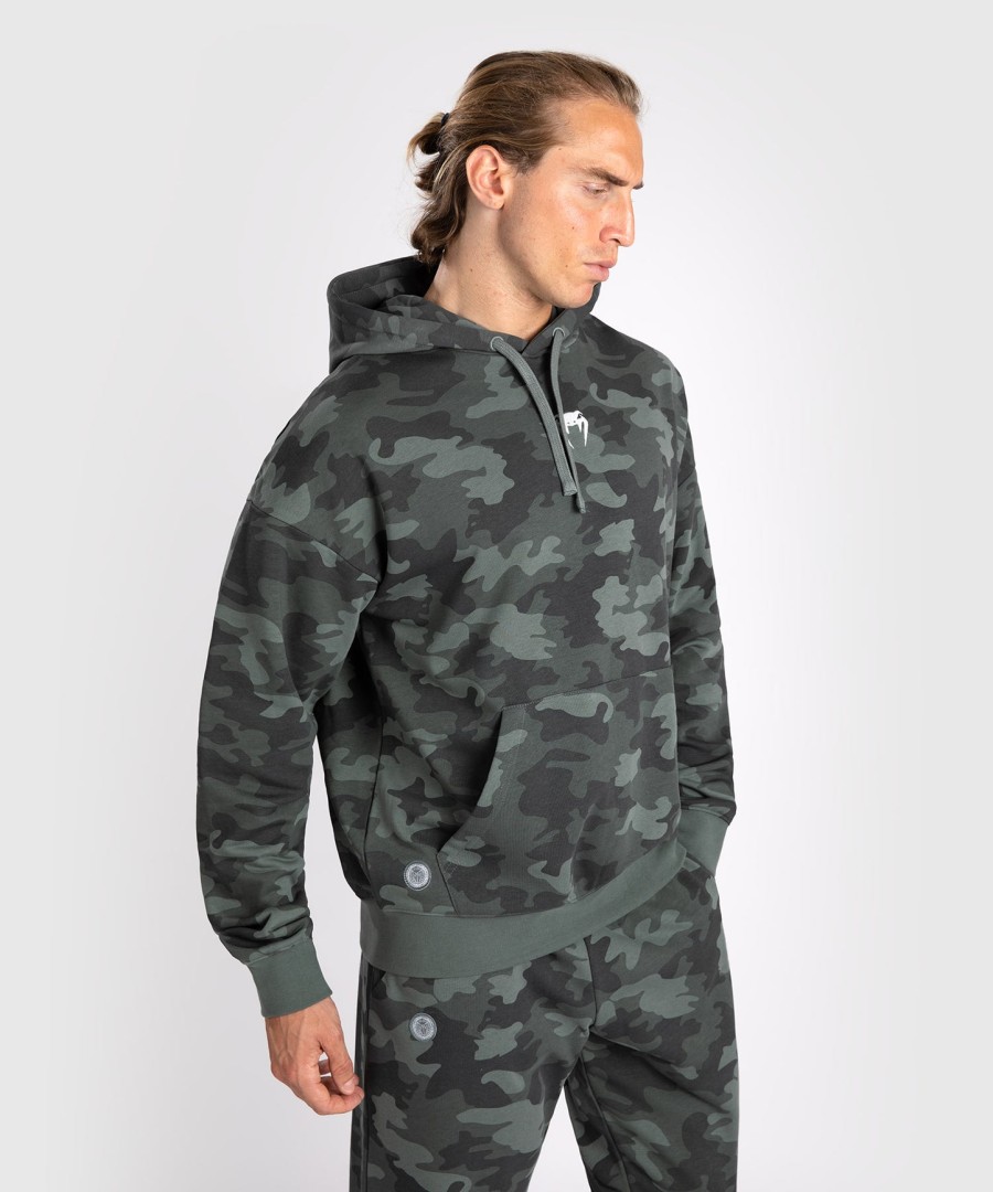bluza z kapturem venum vortex xl męska – khaki kamuflaż