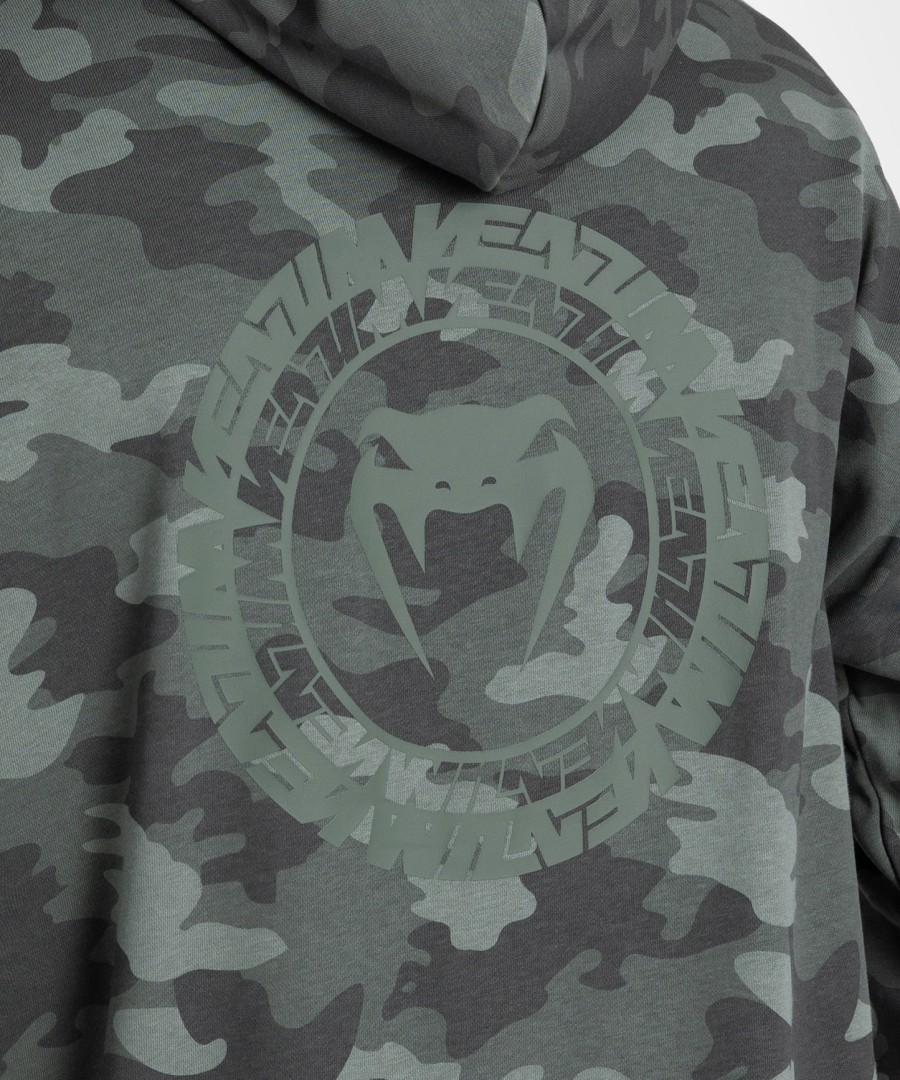 bluza z kapturem venum vortex xl męska – khaki kamuflaż