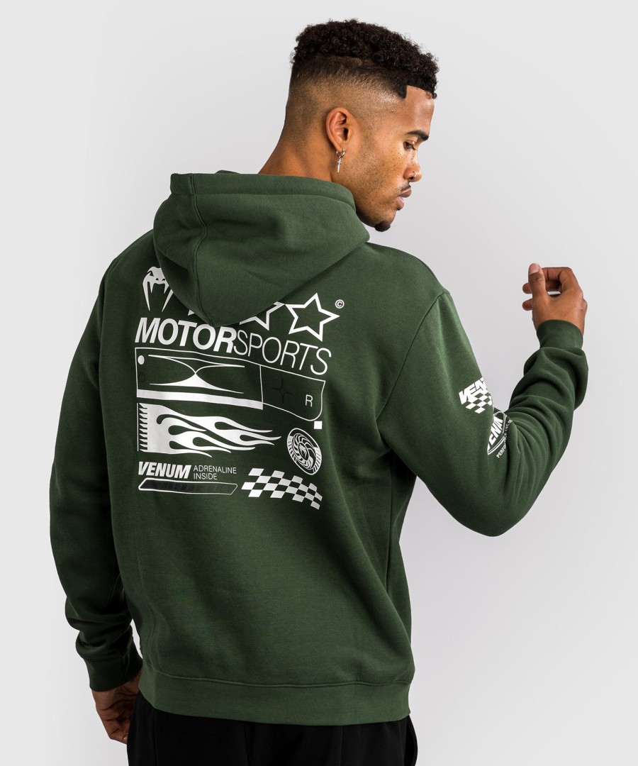 bluza z kapturem venum motorsport – deep forest