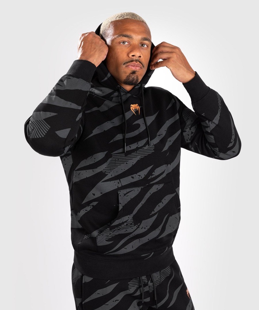 bluza z kapturem ufc adrenaline by venum fight week men - urban camo