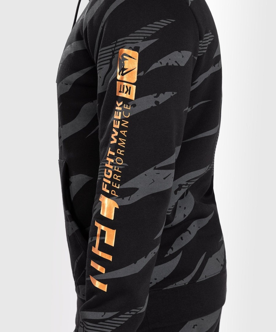 bluza z kapturem ufc adrenaline by venum fight week men - urban camo