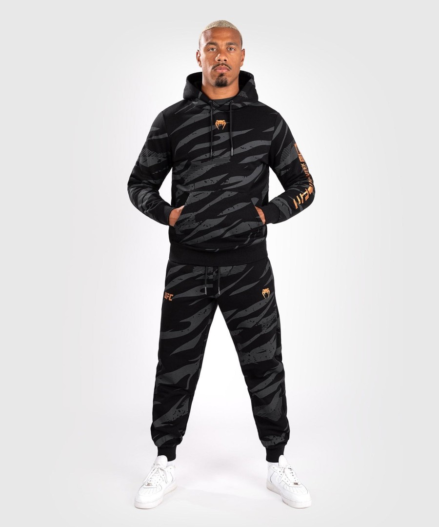 bluza z kapturem ufc adrenaline by venum fight week men - urban camo