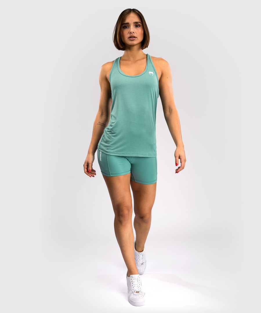 venum essential damski top bez rękawów - aqua green