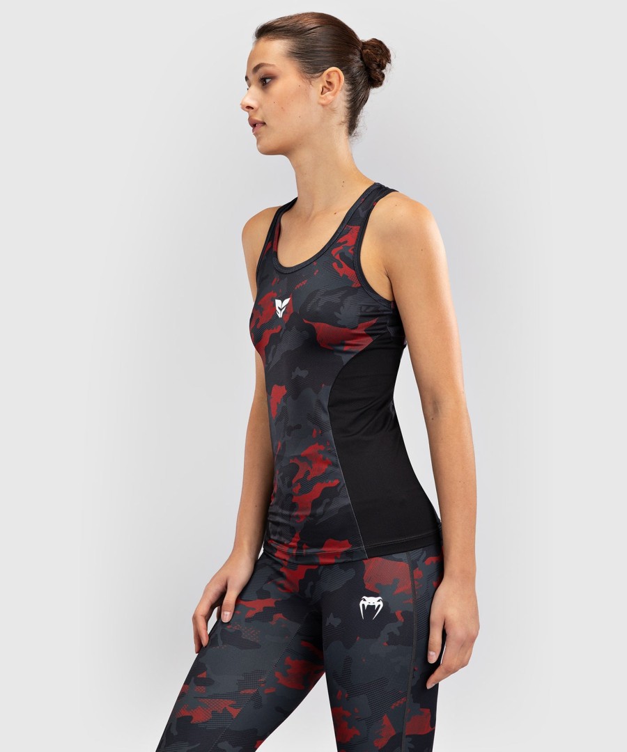 damski top bez rękawów venum x sophia rose – urban red camo