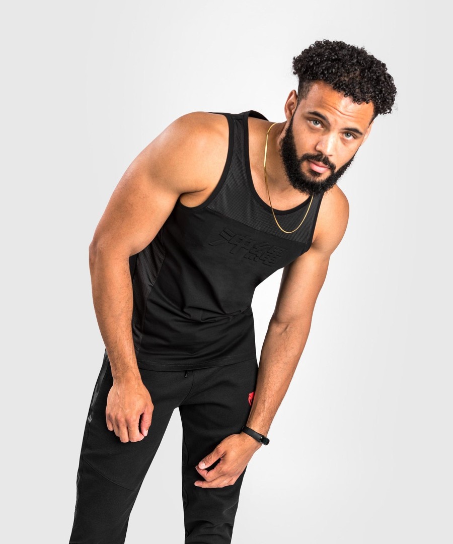 venum okinawa 3.0 tank top – czarno-czerwony