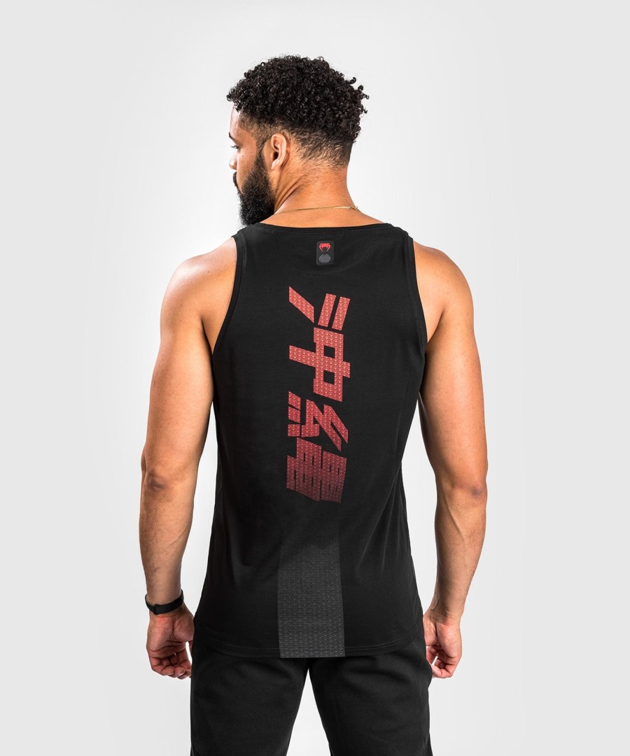 venum okinawa 3.0 tank top – czarno-czerwony