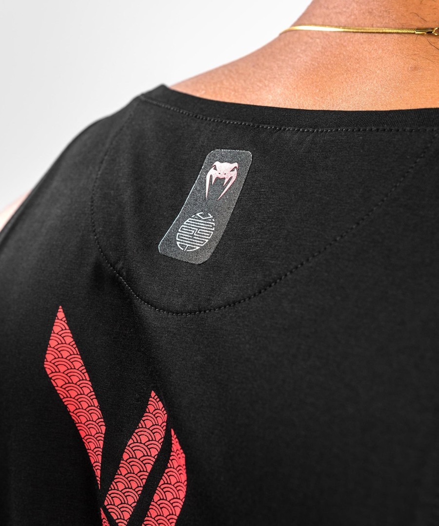 venum okinawa 3.0 tank top – czarno-czerwony