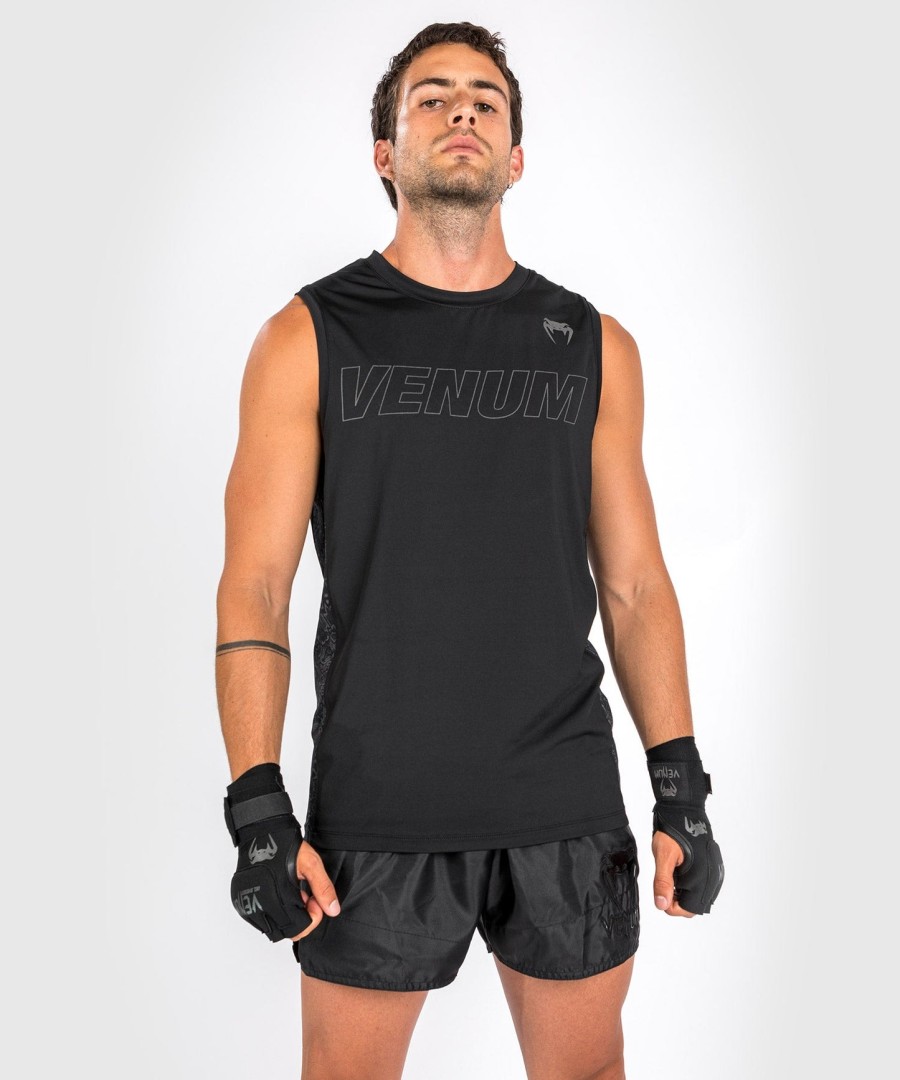 venum classic evo dry tech tank top – czarnyczarny odblaskowy