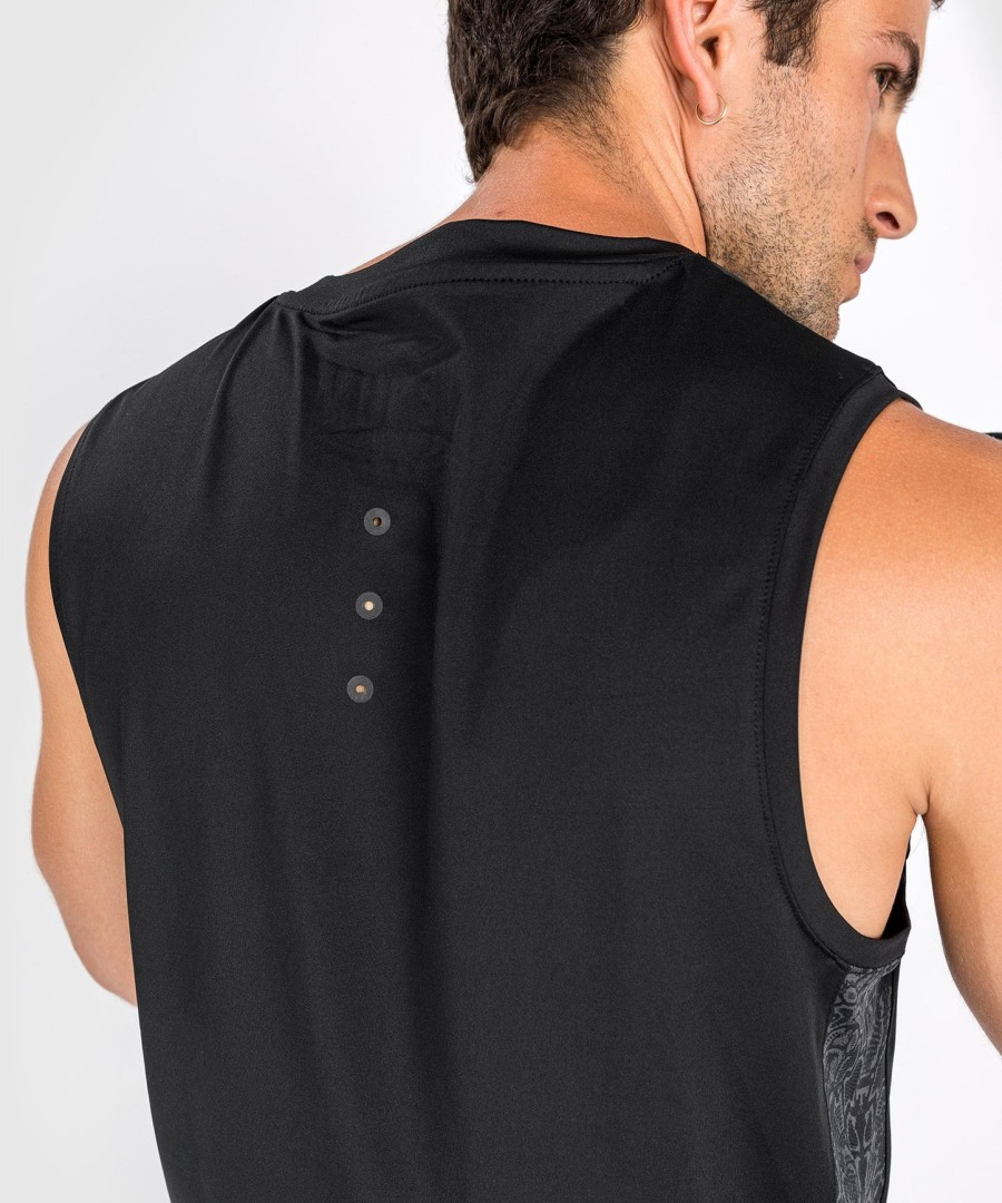 venum classic evo dry tech tank top – czarnyczarny odblaskowy
