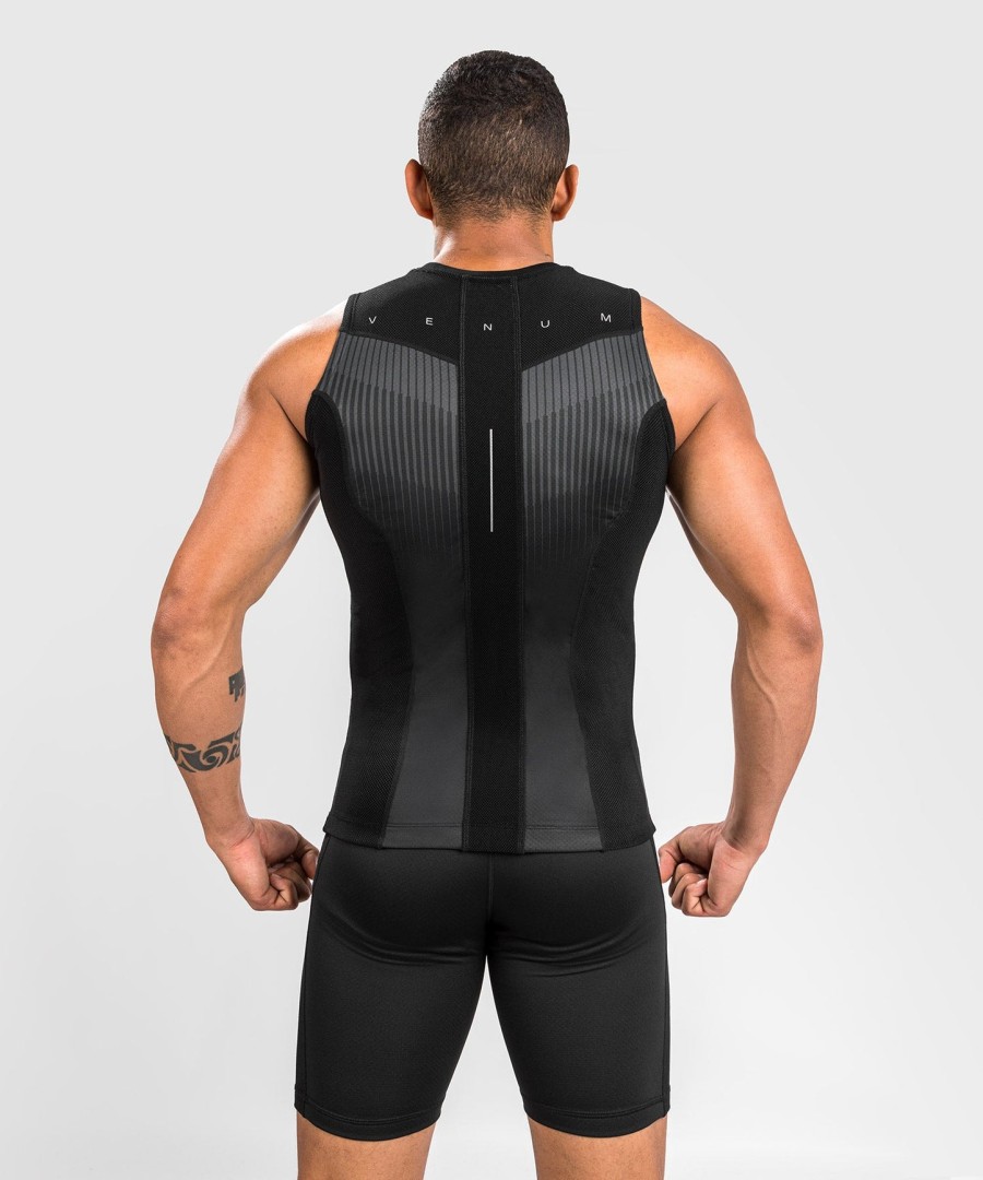 venum rashguard biomecha bez rękawów - czarnyszary