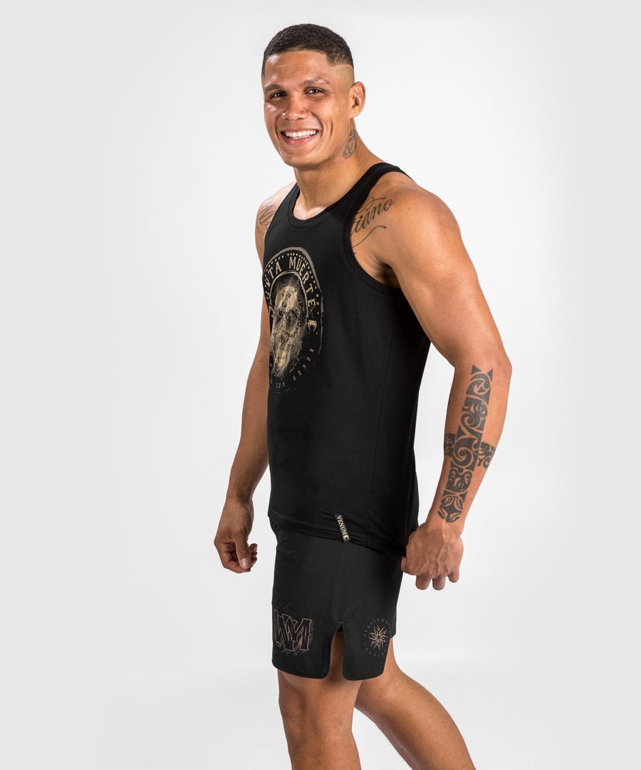 venum santa muerte dark side - tank top - czarnybrązowy
