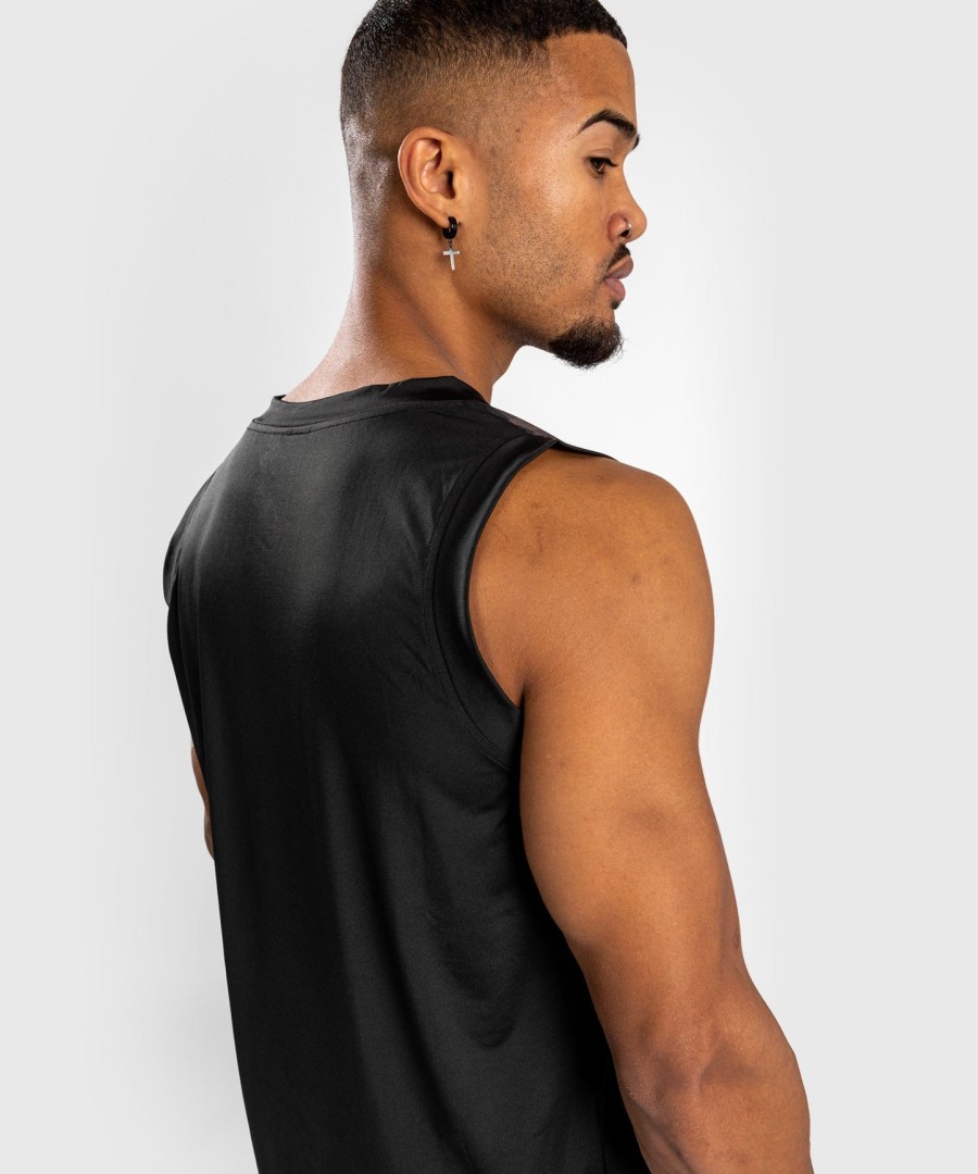 venum tecmo 2.0 dry tech tank top – czarno-brązowy
