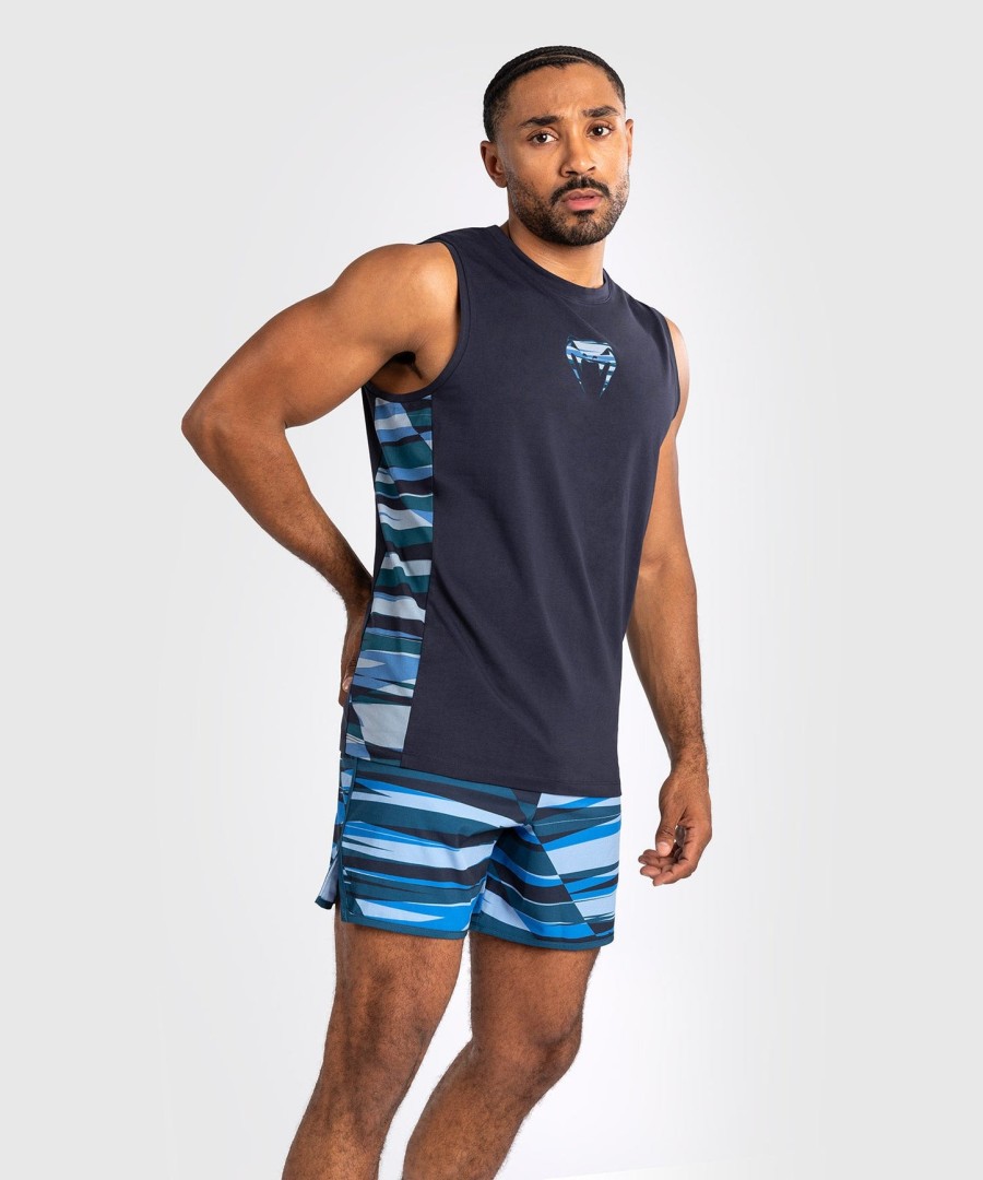 męski top venum rapid w kolorze shadow blue
