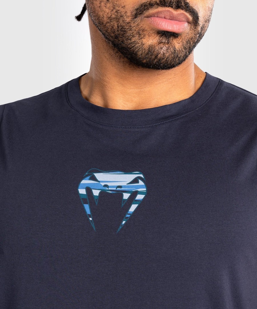 męski top venum rapid w kolorze shadow blue