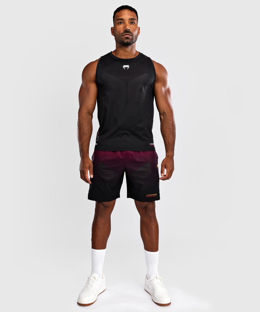venum tactical xt men dry-tech tank top – czarnyognista czerwień