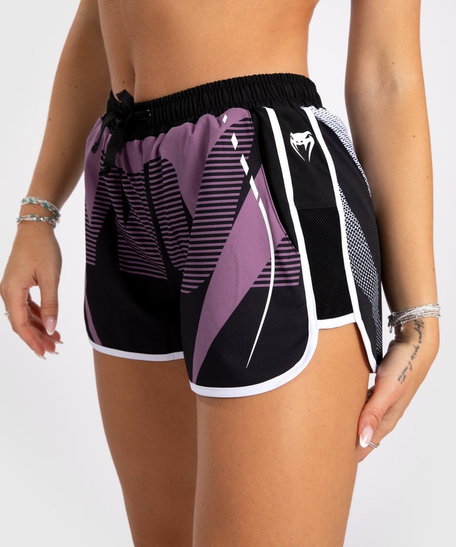 damskie spodenki sportowe venum adrenaline – fioletowe
